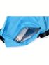 Solid Color Fashion Backpack Zipper For Men