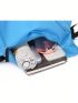 Solid Color Fashion Backpack Zipper For Men