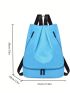 Solid Color Fashion Backpack Zipper For Men