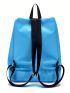Solid Color Fashion Backpack Zipper For Men