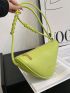 Medium Novelty Bag Letter Embossed Detail