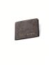 Letter Graphic Small Wallet Bifold Brown