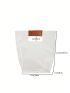 Mini Clear Square Bag Double Handle PVC