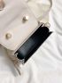 Mini Saddle Bag Beige Minimalist Flap For Work