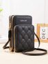 Small Crossbody Cell Phone Purse For Women, Mini Messenger Shoulder Handbag Wallet With Credit Card