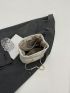 Mini Quilted Bucket Bag Drawstring Design Elegant