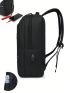 Medium Casual Daypack Zip Front With USB Charging Port