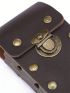 Mini Belt Bag Studded Decor Metal Lock