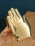 Mini Novelty Bag Hand Design Metallic Funky Chain
