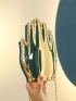 Mini Novelty Bag Hand Design Metallic Funky Chain