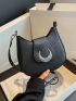 Women's Fashionable & Versatile Solid Color Shoulder Bag