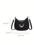 Women's Fashionable & Versatile Solid Color Shoulder Bag