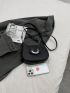Women's Fashionable & Versatile Solid Color Shoulder Bag