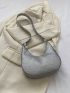 Glitter Hobo Bag Glamorous Gold