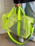 Transparent Travel Bag, Medium And Simple Funky Package Bag