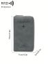 Plane & Letter Graphic Passport Case