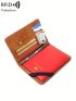 Letter Embossed Passport Case