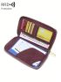 Letter Embossed Passport Case