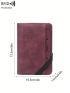 Airplane & Letter Embossed Passport Case