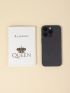 Letter & Crown Graphic Passport Case For Travel