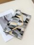 Geometric Pattern Envelope Bag Flap PU Fashionable