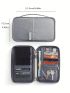 1pc Protective Sleeve Waterproof Travel Storage Bag Multi-Purpose Document Bag Passport Bag