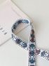 Flower Pattern Bag Strap Adjustable