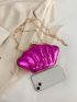 Small Novelty Bag Crocodile Embossed Chain Strap Funky Style