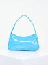 Medium Hobo Bag Solid Color Top Handle Minimalist Style
