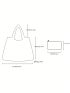 Butterfly Graphic Shopper Bag