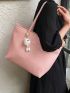 Women's Bag Large Capacity Tote Bag Practical Textured Shoulder Bag Fashion Female Shopping Travel Bag