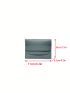 Slim Classic Card Holder Blue Minimalist For Daily
