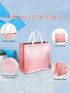 5pcs Rose Gold Laser Gift Bag For Gift Party Clothing Shopping
