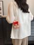 Cute Small Crossbody Bag Cartoon Shape Bag Ladies Pu Shoulder Bag
