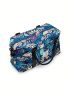 Tropical Print Duffel Bag