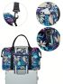 Tropical Print Duffel Bag