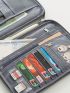 Gray Minimalist Passport Case