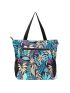 ESVAN Original Floral Water Resistant Large Tote Bag Shoulder Bag for Gym Beach Travel  Work Yoga Nurse Teacher Daily Bags