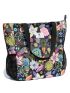 ESVAN Original Floral Water Resistant Large Tote Bag Shoulder Bag for Gym Beach Travel  Work Yoga Nurse Teacher Daily Bags