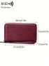 MIYIN Women's Wallet Rfid Blocking Zip Around Wallet Large Capacity Long Purse Credit Card Holder