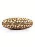 Mini Box Bag Rhinestone Decor Gold Funky For Party, Perfect Bride Purse For Wedding, Prom & Party Events