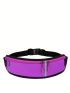 Oversized Fanny Pack Zipper Release Buckle Adjustable-strap