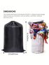 Portable Camping Clothes Storage Bag Polyester Waterproof Backpack Laundry Bag Trip Storage Bag