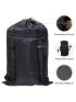 Portable Camping Clothes Storage Bag Polyester Waterproof Backpack Laundry Bag Trip Storage Bag