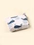 Whale Pattern Coin Purse Zipper Canvas