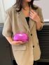 Mini Box Bag Crocodile Embossed Chain Strap Funky Style