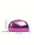 Mini Box Bag Crocodile Embossed Chain Strap Funky Style