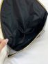 Medium Envelope Bag Stitch Design Metal Decor