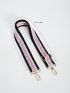 Striped Pattern Adjustable Bag Strap Replaceable