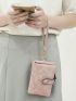 Women's Small Bifold Wallet Ladies Wristlet With Card Holder Id Window Coin Purse